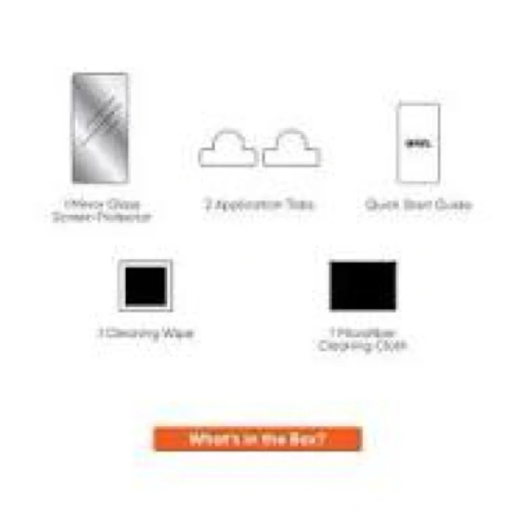 onn. Mirror Glass Screen Protector for the iPhone 15 Pro Max NWT/ NIP